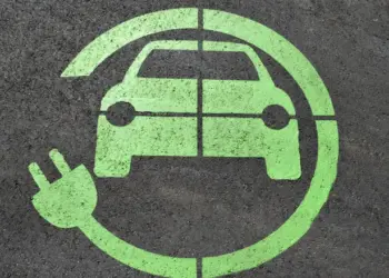 hybrid car charge area