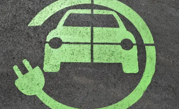 hybrid car charge area