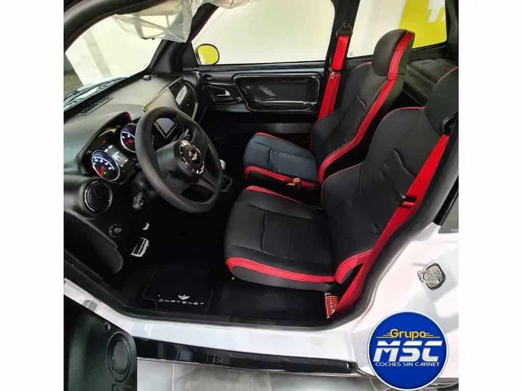 Chatenet CH46 interior asientos deportivos