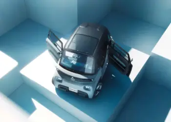 vista desde el aire puertas Opel Rocks